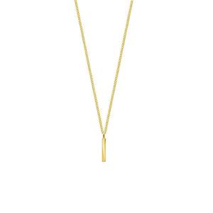 Fine Line Necklace - Gold Plated