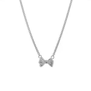 Twin Bow Necklace