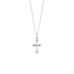 Sterling Silver Detailed Cross Pendant