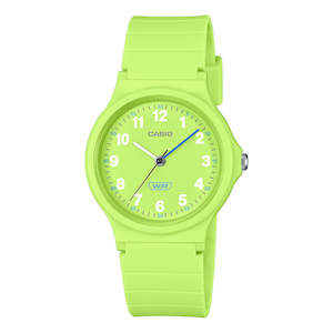 Casio Ladies Bio-Based Green Resin Band Watch - LQ24B-3B