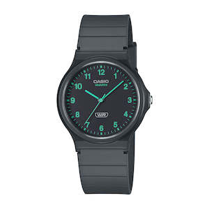 Casio Bio-Based Black Resin Band Watch - LQ24B-8B