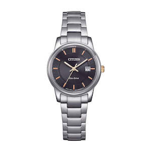 Citizen: Citizen EW2317-76E - Ladies Dress Eco-Drive Steel Dress Watch