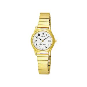 Lorus: Ladies Gold Daywear Watch - RJ206AX-9