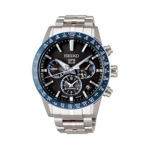 SSH001J -  Mens Astron GPS Solar Titanium Watch