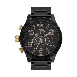 Matte Black & Gold - 51-30 Chrono, 51 mm - A083 1041-00