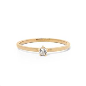 Forever Ring - Diamond - 9k Yellow Gold