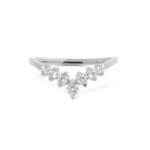 Karen Walker Atelier: Paradise Band - Diamond - 9k White Gold