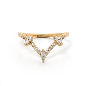 Karen Walker Atelier: True Love Band - 9k Yellow Gold