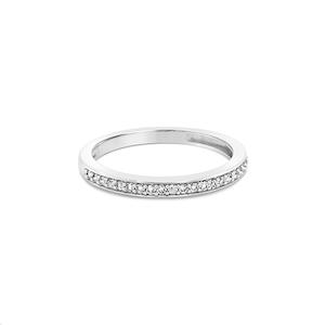 9k White Gold 0.15ct Diamond Anniversary Band