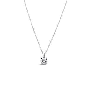 18k White Gold Laboratory Grown 1.00ct Diamond Pendent