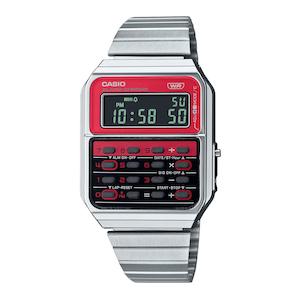 Casio Vintage Databank Calculator Silver Watch - CA500WE-4B