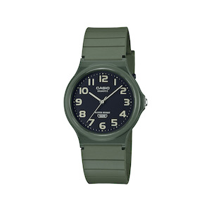 Casio Green Analogue Watch - MQ24UC-3B