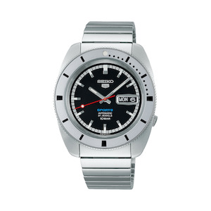 Automatic: Seiko - SRPL05K Seiko 5 Sports ‘Pepper Black’ 1968 Recreation Limited Edition Automatic Watch