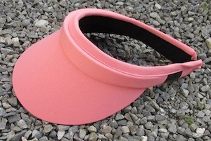 118 Salmon Slip-on Visor