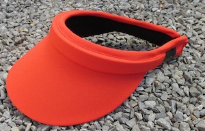 147 Burnt Orange Slip-on Visor