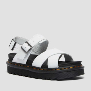 Dr Martens Voss II Cross Strap Sandal White