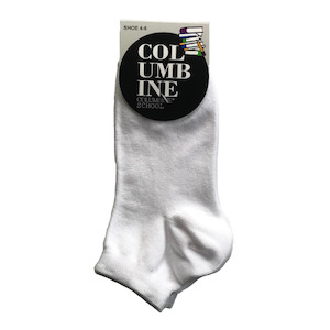 Clothing: White Ankle Socks 3pack (Adult)