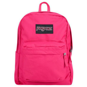 JanSport SuperBreak - Black Label Pink Tulip