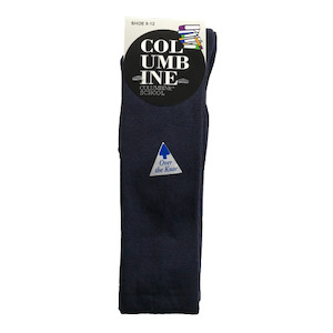 Clothing: Columbine Navy Over the Knee Socks 3pack