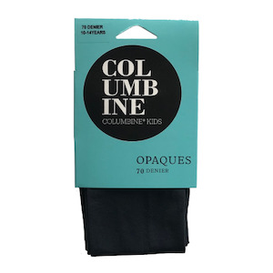 Columbine Navy Opaques 70 Denier Kids Stockings