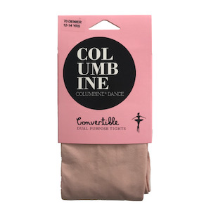 Columbine Convertible 70 Denier Flesh Tights