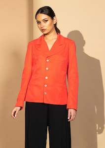 Clothing manufacturing - womens and girls: Casablanca Jacket - Italian Malaga