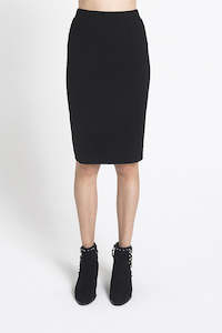 Clothing manufacturing - womens and girls: Knit Pencil Skirt Merino