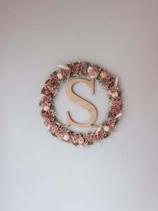 Florist: Initial Wreath