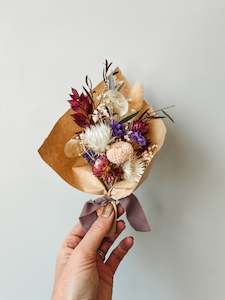 Miniature Dried Flower Posie