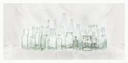 Creative art: Unmounted Photographic Print - Naseby Bottles