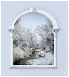 Framed Print - Hoar Frost on the Idaburn