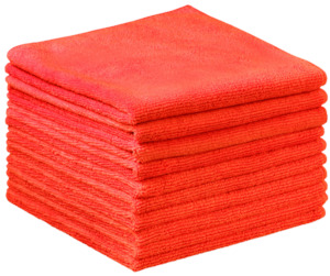 Microfibre Cloth Red 40cm X 40cm