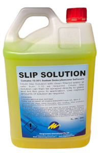 Chemicals: Slip Solution