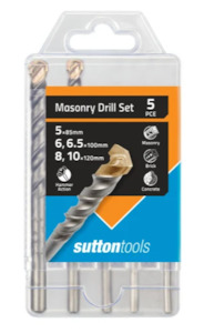 5 Piece Masonry Drill Set