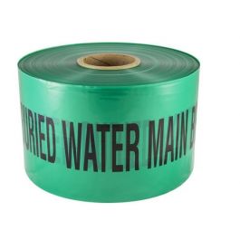 Mains Marker Tape Non-Detectable Green Buried Water Main Jaybro New Zealand