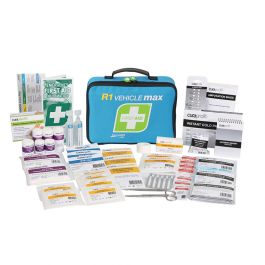 R1 Vehicle Max First Aid Kit, 1-10 Persons Jaybro