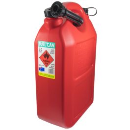 Workplace health and safety: Fuel Container - 20L Poly Red Jaybro