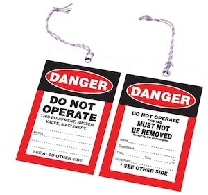 Safety Tag - Safety Tag Danger 100/Pack Jaybro