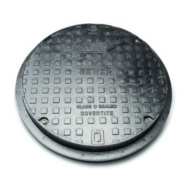 Solid Top Ductile Iron Cover & Frame DN600 “Sewer Jaybro