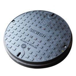 Solid Top Ductile Iron Cover & Steel Frame DN600 “Sewer Jaybro New Zealand