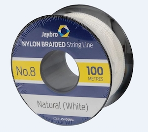 No.8 Nylon Builders String Line 100m Jaybro