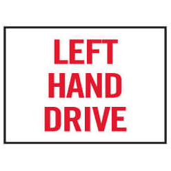 Jaybro Machinery Safety Sticker - Left Hand Drive Jaybro