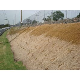 Workplace health and safety: Coir Mesh 700g/m2 2x25m Jaybro