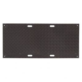 Black HDPE Ground Protection Mat for Vehicles Jaybro