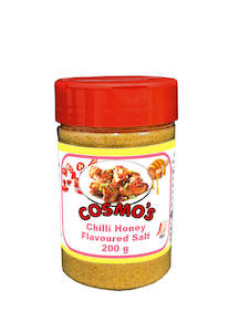 Cosmo's Chilli Honey Flavoured Salt Retail Shaker 200gm - Member Price