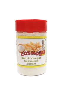 Fb Advertisment: Cosmo's Salt & Vinegar Seasoning Retail Shaker 250gm