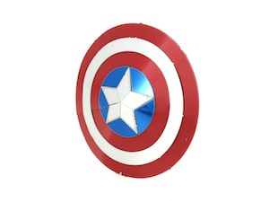 Metal Earth Marvel Captain America Shield