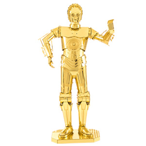 Metal Earth Star Wars C-3PO Gold