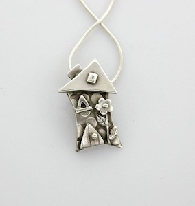 Products: Pure Silver Fairy House