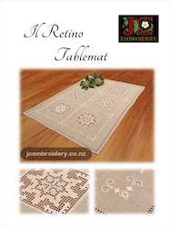 Craft material and supply: Il Retino Tablemat